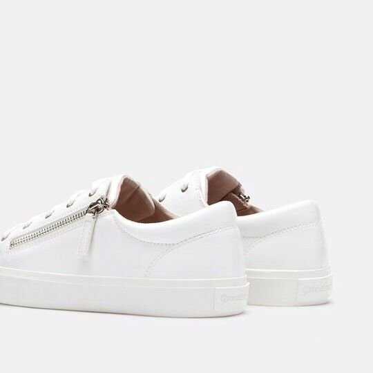Состояние 5+ Белые кеды кроссовки слипоны Nike adidas Stradivarius