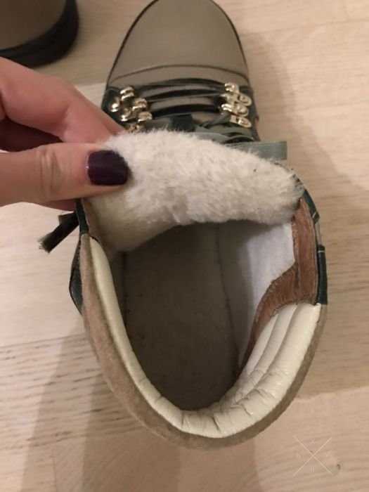 Продам зимние кеды на меху