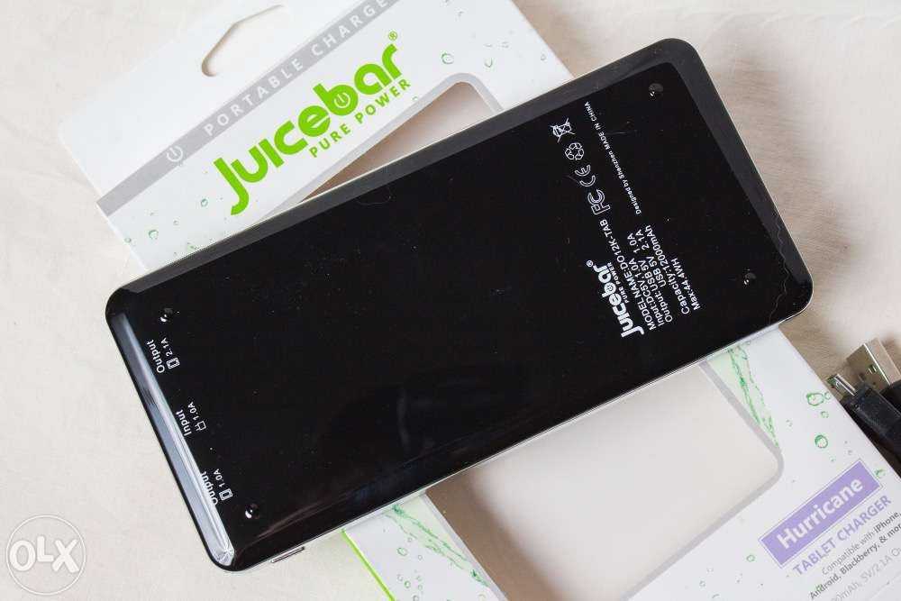 Внешний аккумулятор для телефонов и планшетов 12000mAh