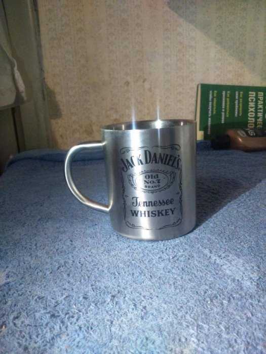 Кружка металическая подарок сувенир jack daniels джек