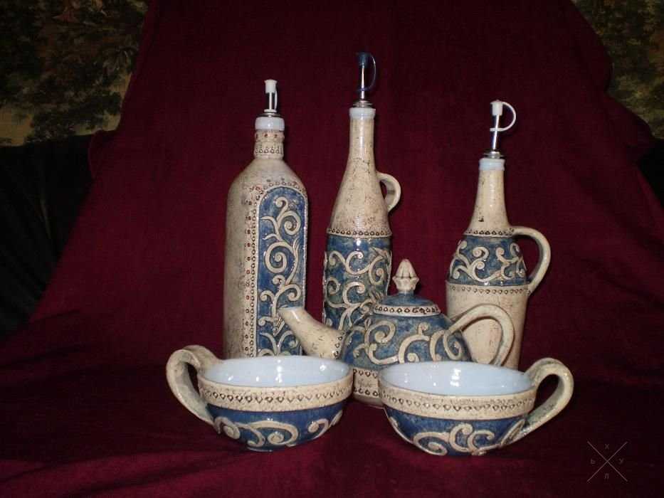 Чайный сервиз (чайник) и чашки для чая подарок сувенир кухня восток