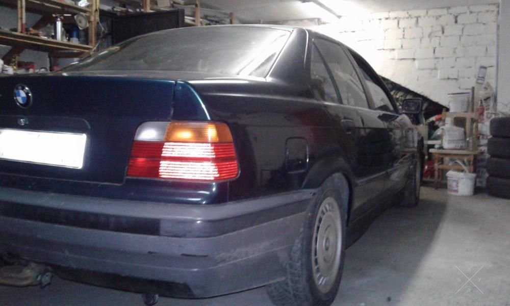 BMW e36 газ бензин м43 1.8 поляк