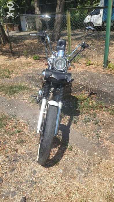 Мотоцикл Yamaha Virago XV400, custom chopper, чоппер