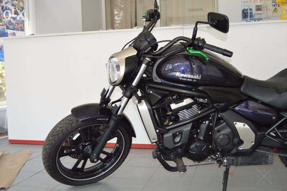 Мотоцикл круизер Kawasaki Vulcan S 650 2015 года в идеальном состоян
