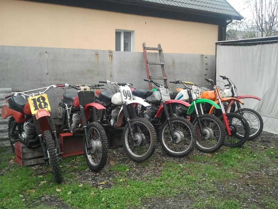 Кроссовый мотоцикл Cz Чз 250 - 500