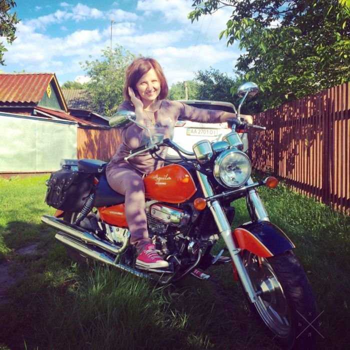 Мотоцикл Hyosung Aquila GV250, чоппер, оригинал