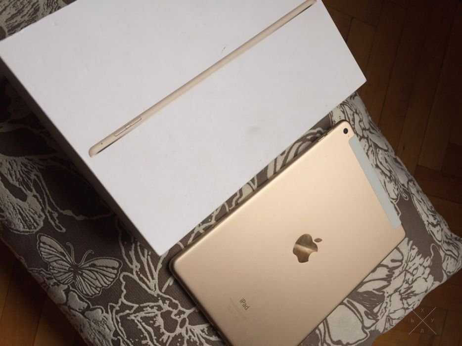 iPad Air 2 16gb 3G gold полный комплект