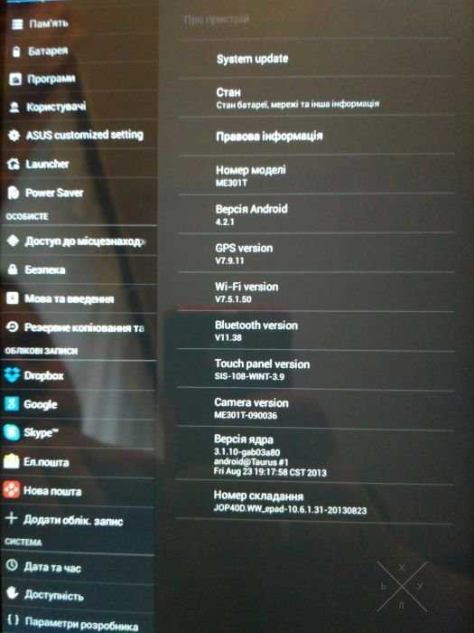 Планшет Asus MeMO Pad Smart 10.1" ME301T 16Gb