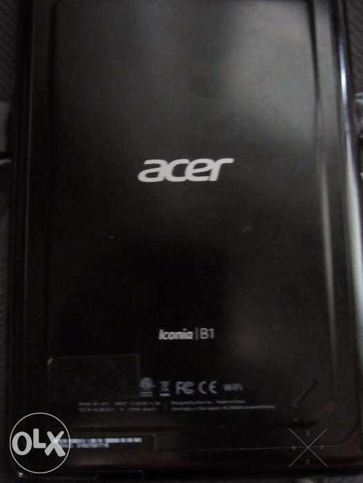 Аcer планшет iconia B1