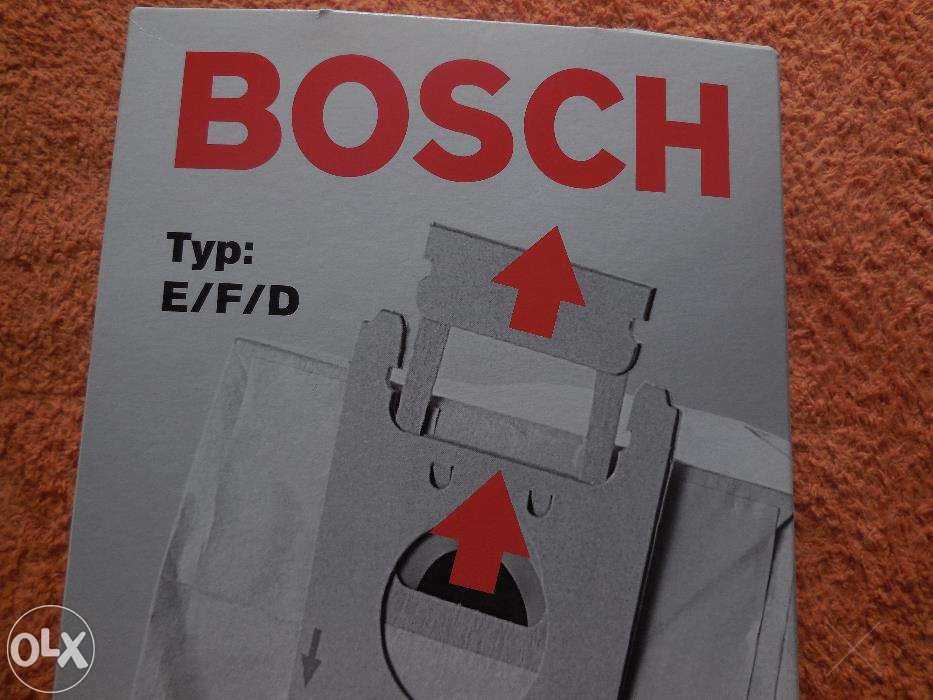 Бумажные кульки для пылесоса BOSCH 4 штуки