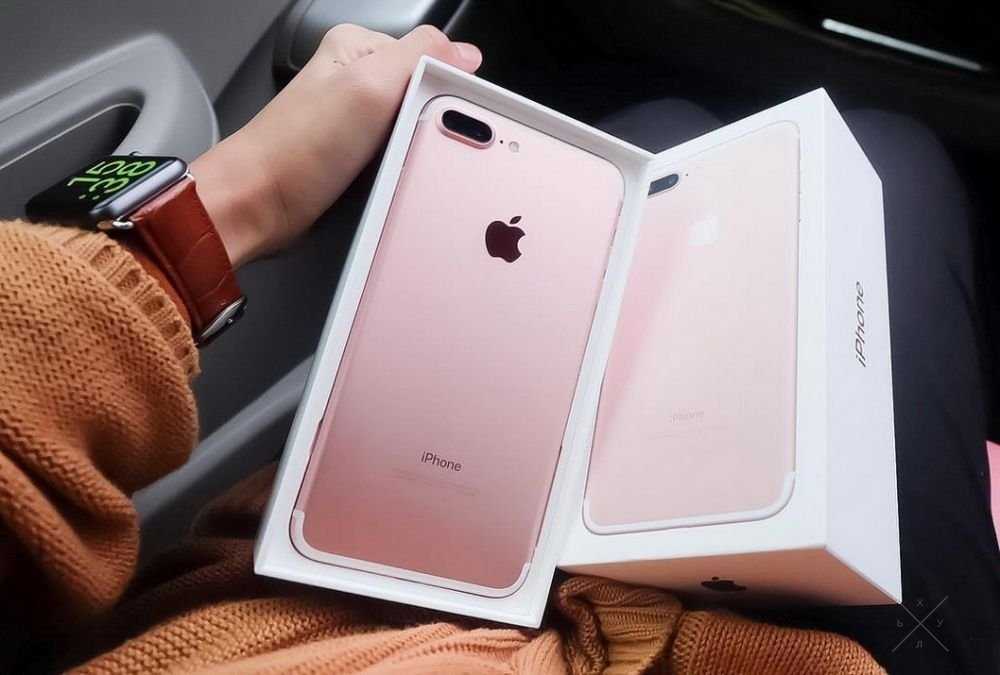 айфон 7 Plus Rose Gold 32gb.Огромный выбор от магазина.