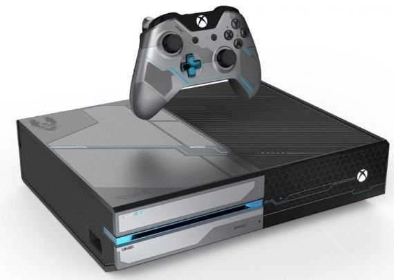 Стационарная игровая приставка Microsoft Xbox One + Halo 5: Guardians