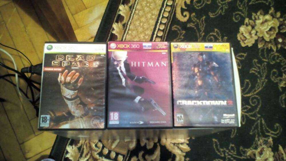 Продам игровые диски для приставки XBOX 360