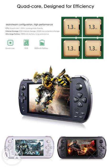 Игровая приставка JXD S5800. Стильный игрофон.На гарантии.КТМ206