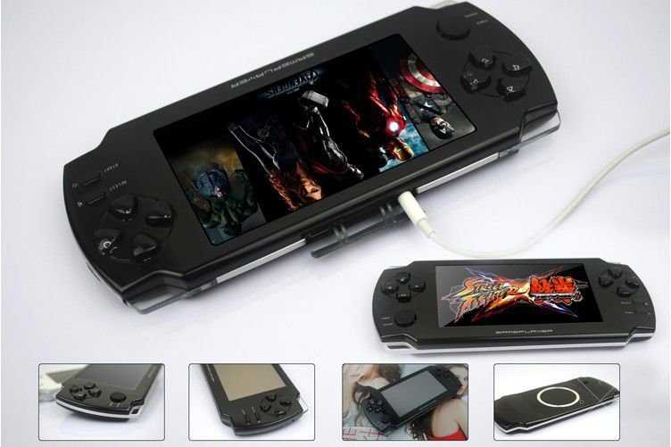Игровая приставка SONY PSP 4.3 дюйма сенсор Копия Оплата при получение