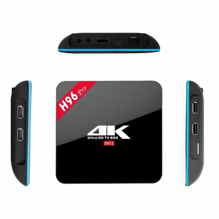 3 Gb/32Gb H96 Pro Android 6.0 smart tv box тв приставка игровая! t95z
