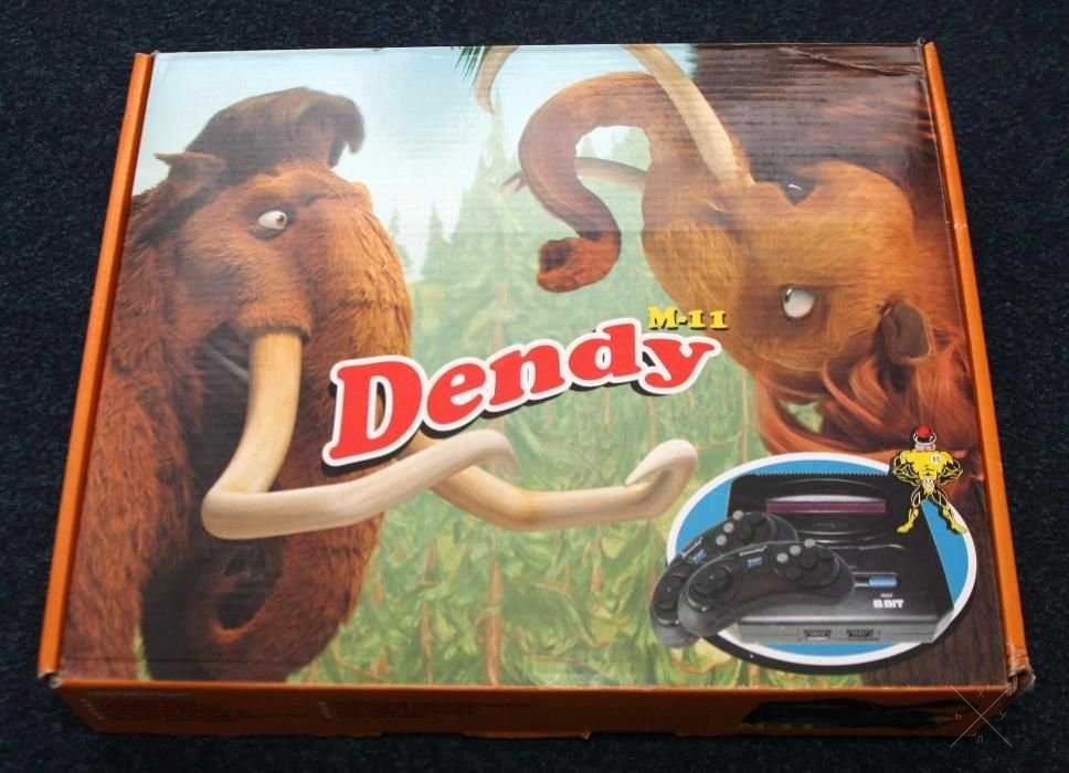 Оригинальная игровая приставка Dendy(денди) новая, с гарантией + карт
