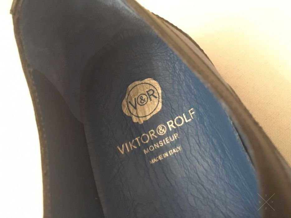 Итальянские Кеды Кожа+текстиль Viktor Rolf Monsieure 41 размер 375€