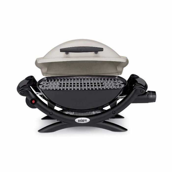 Новый газовый гриль Weber Q 1000 Black Line