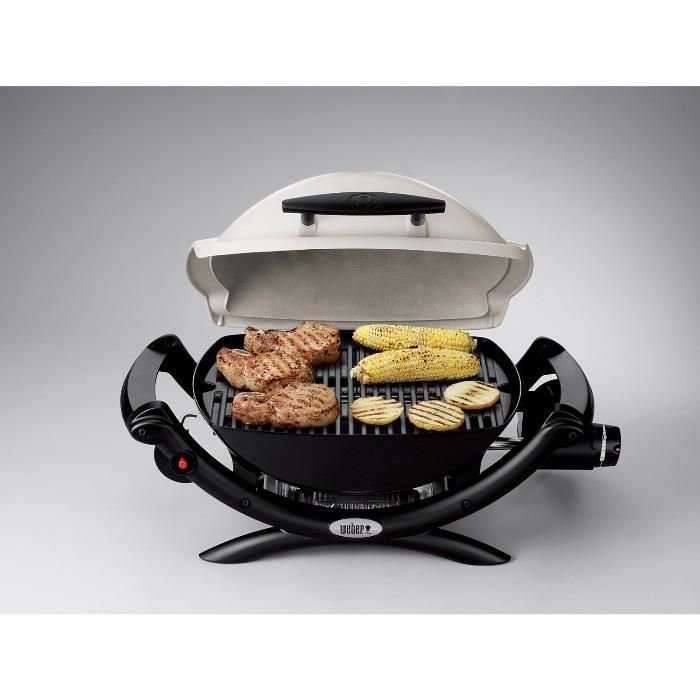 Новый газовый гриль Weber Q 1000 Black Line