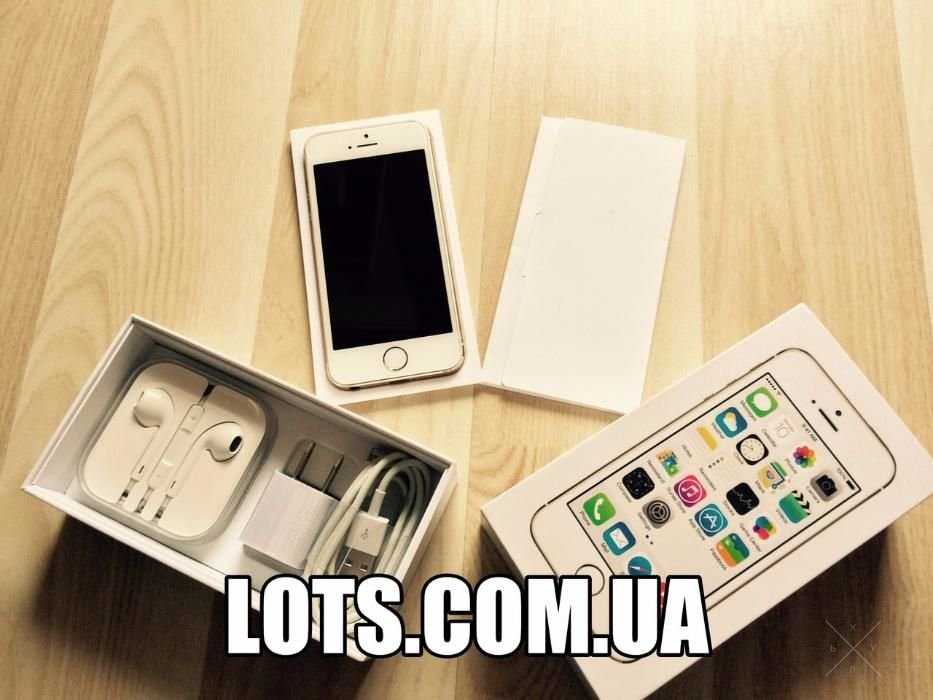 iPhone 5s Gold Neverlock 16 gb. (Полный комплект) отличное состояние
