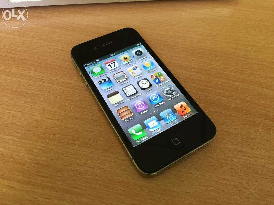 iPhone 4S 16Gb Black Neverlock МАГАЗИН, ГАРАНТИЯ, отличное состояние!