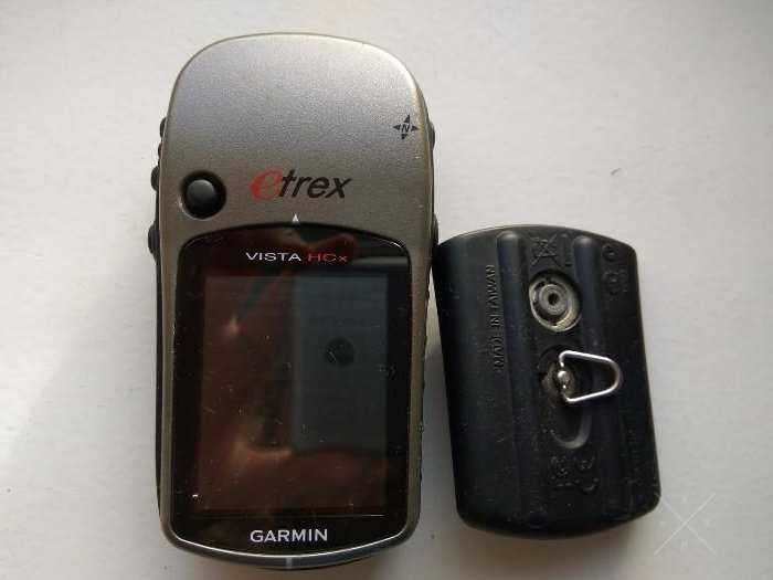 GPS навигатор Garmin eTrex Vista HCx для походов, рыбалки, охоты