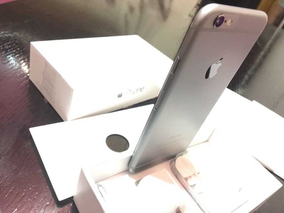 iPhone 6 16gb space gray never lock Отличное состояние