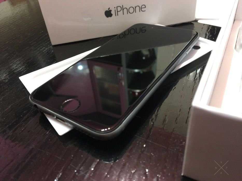 iPhone 6 16gb space gray never lock Отличное состояние
