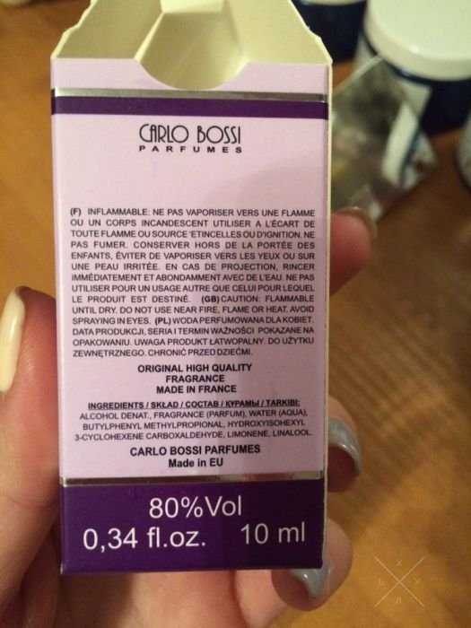 Парфюм Carlo Bossi Eclatee 10ml