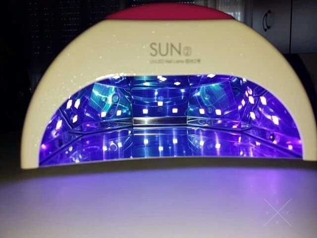 Гибридная Уф/Led 48W/48Вт Лампа для гель-лака и наращивания ногтейSUN2