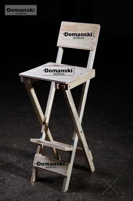 Стул для макияжа, визажиста, барный, складной, Доманский, Domanski меб