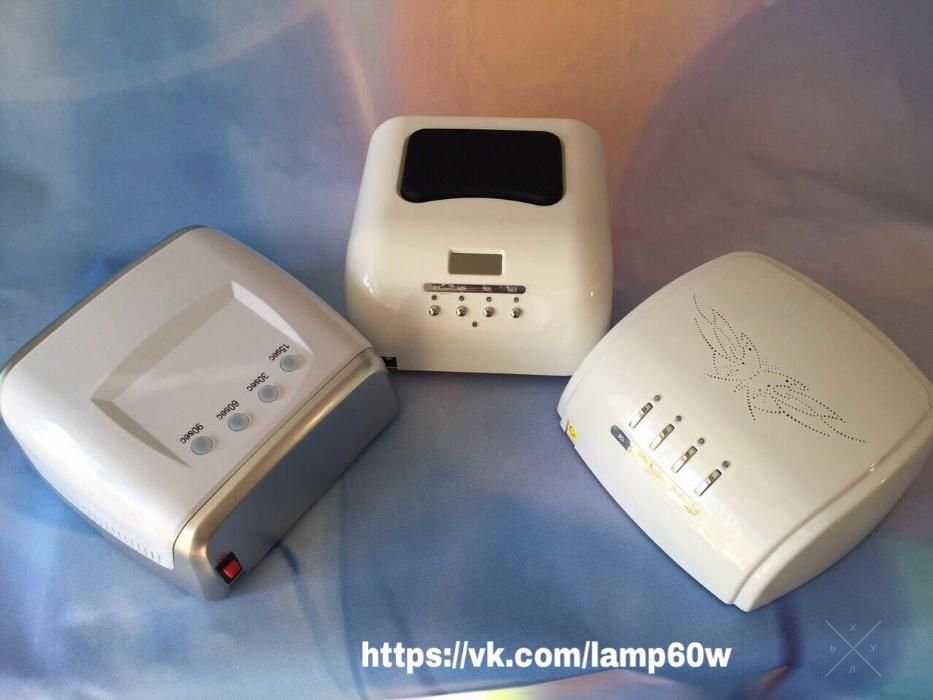 Уф лампа для наращивания ногтей LED CCFL 60 Вт гель лак, шеллак