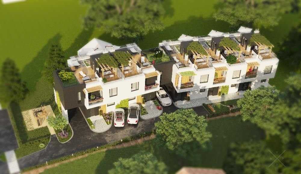 Сучасний котедж з панорамною терасою, 10хв. від центру