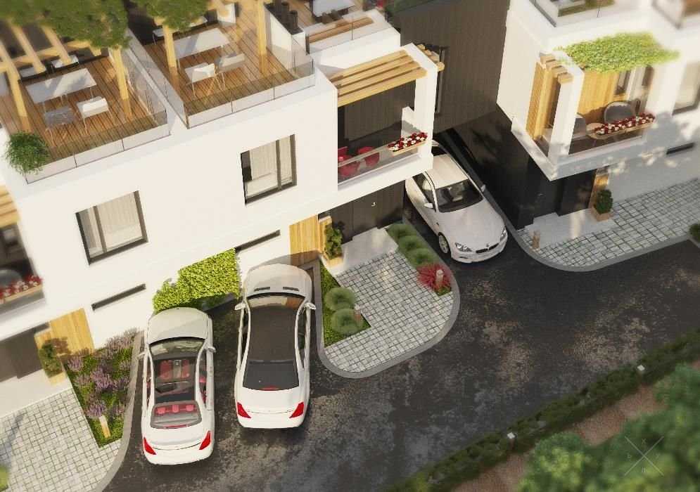 Сучасний котедж з панорамною терасою, 10хв. від центру