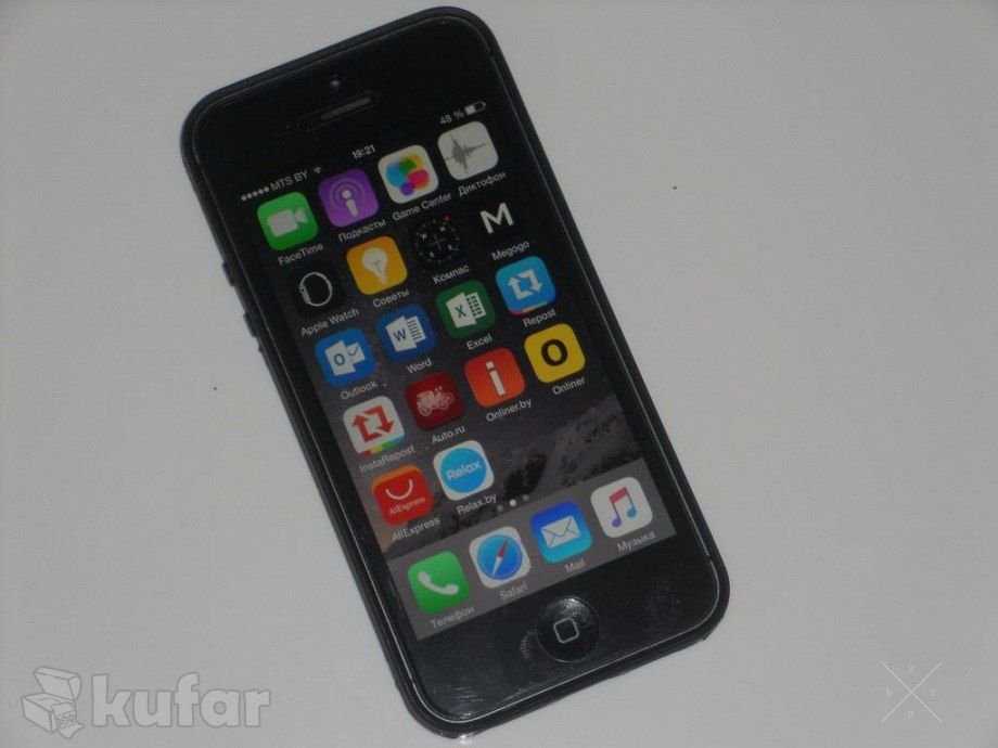 Apple iPhone 5 Black 16GB Акция!
