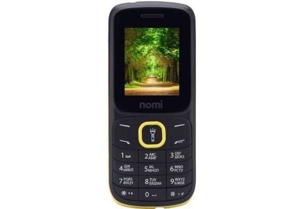 Мобильний телефон Nomi i183 Чорно-Жовтий , Біло-Блакитний,Чорний