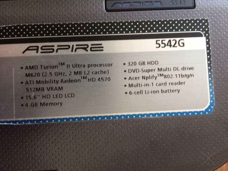 Ноутбук Acer 55 42 g