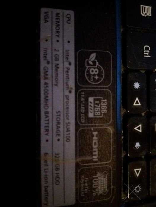 Ноутбук ACER
