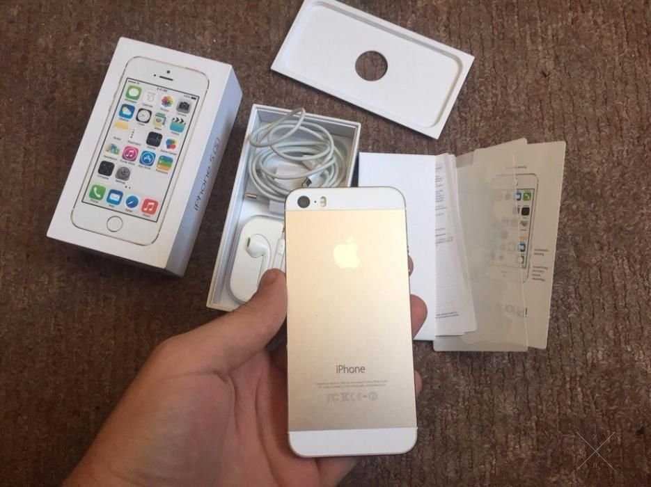 Iphone (айфон) 5s 4" 16 GB Neverlock Gold з гарантією 12 мі с
