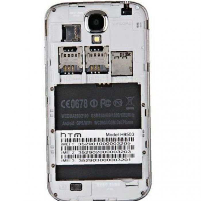 3-сімочний htm H9503 - Android смартфон на 3 sim карти