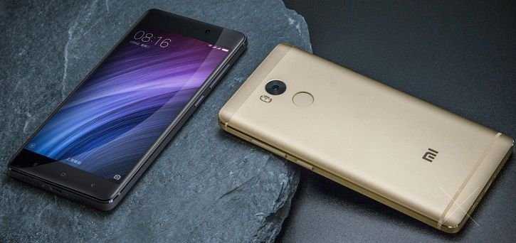 Xiaomi Redmi 4, 2/16, Android 6.0 золотой