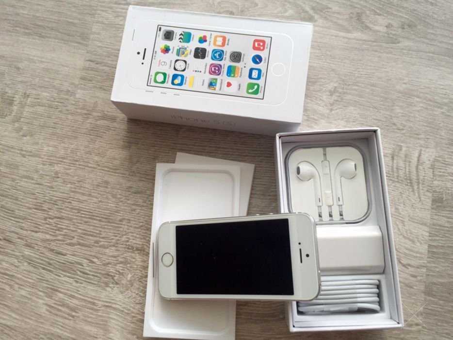 NEW iPhone 5s 32gb Silver Neverlock~Гарантія