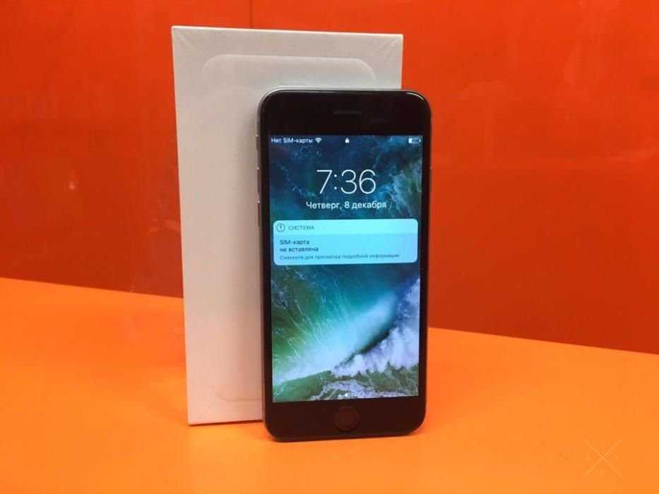 Iphone (айфон) 6 4.7" 64 GB Neverlock Space Grey з гарантією 12 мі с