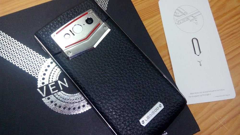 Телефон Leagoo Venture 1 - Кожа и Металл!