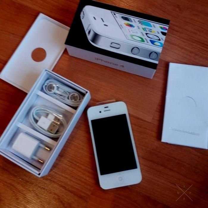 ОРИГИНАЛ Apple iPhone 4 16Gb White / Black Neverlock