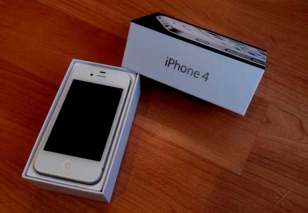 ОРИГИНАЛ Apple iPhone 4 16Gb White / Black Neverlock