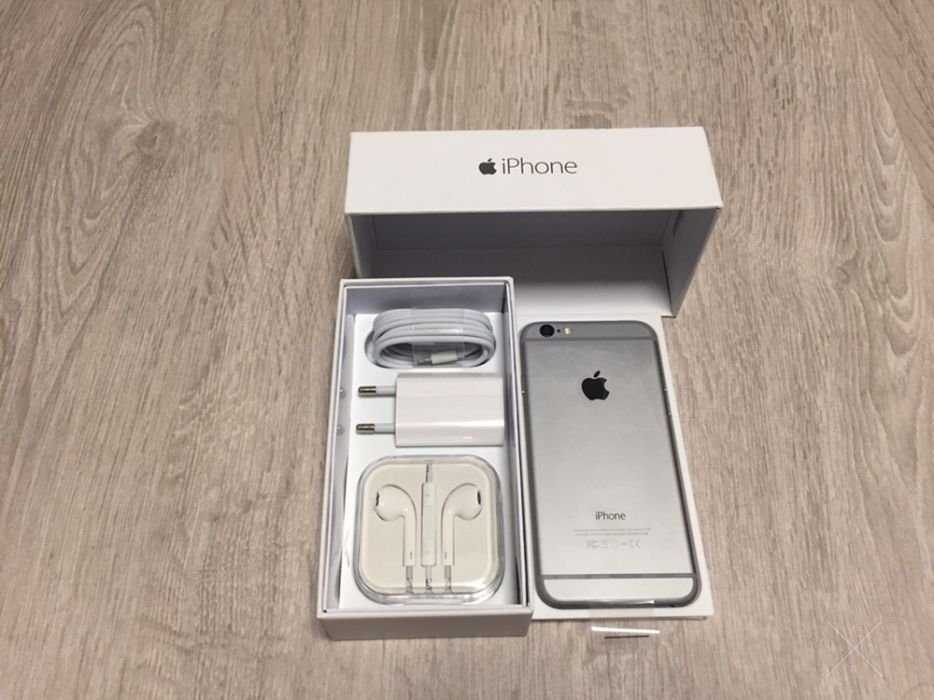 НОВИЙ iPhone 6 16 space gray Neverlock~Гарантія