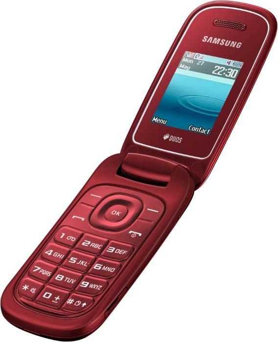 Бюджетная Samsung E1272 Duos раскладушка