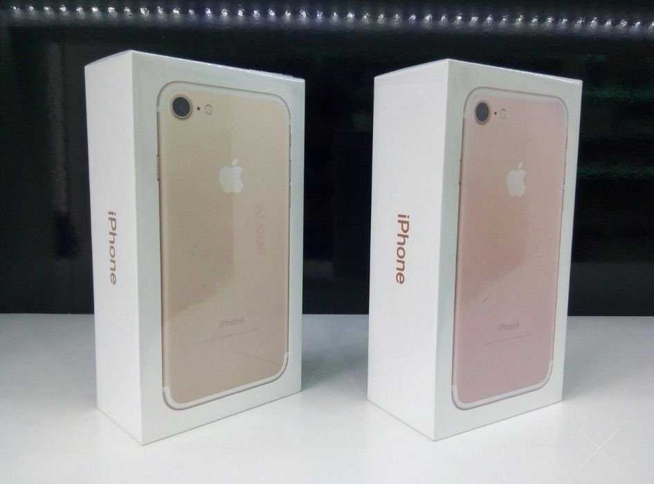 iPhone 7 32-256 Gb Jet Black/ Black/ Rose Gold/ Gold / Silver